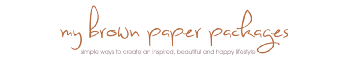 my brown paper packages