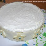 Decorating with stars and cream