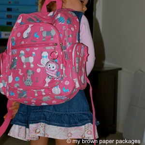 Mum, you got a photo of my bag right?!