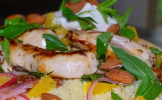 chicken cous cous salad