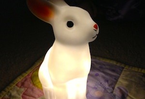 rabbit night light