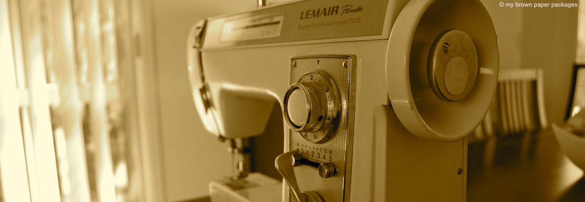 My Vintage Sewing Machine