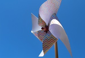 DIY Paper PInwheel