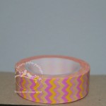 Yellow&Pink Chevron Washi