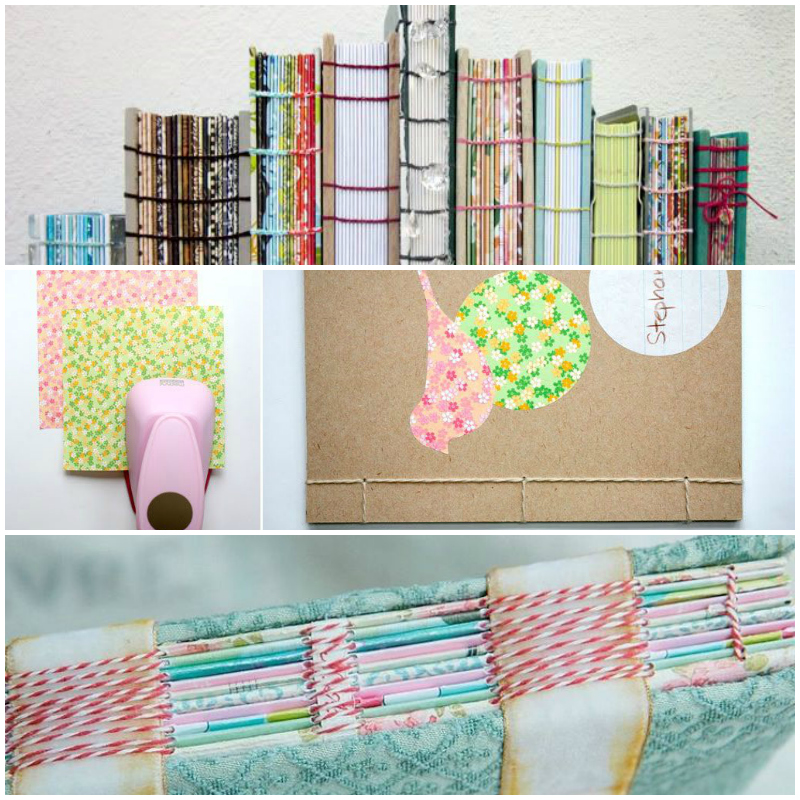Bakers Twine Book Binding Ideas