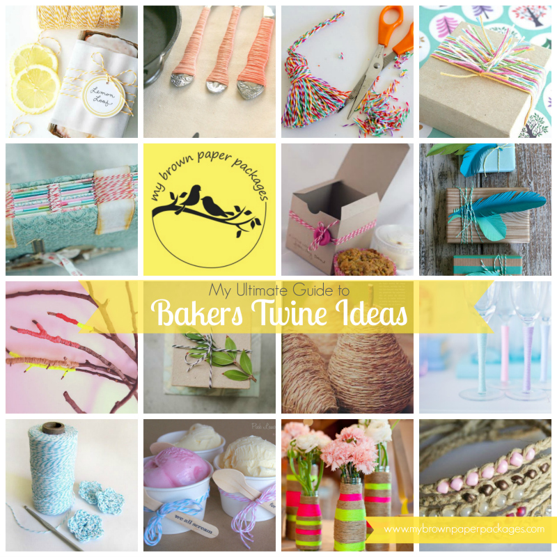 Ultimate Guide to Bakers Twine Ideas