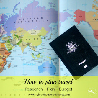 plan travel research plan budget