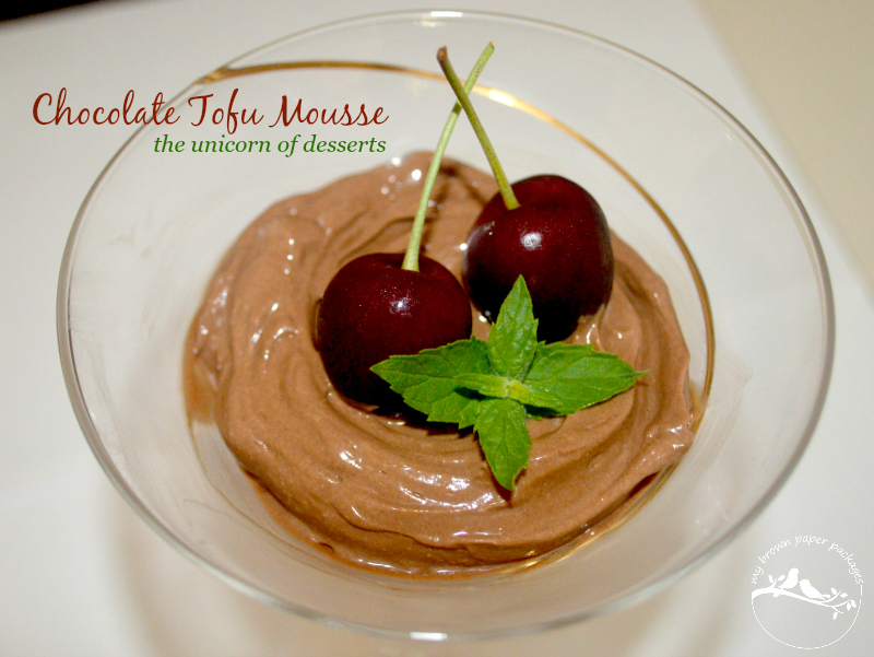 Chocolate Tofu Unicorn