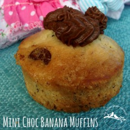 Choc Banana Muffins Choc Banana Muffins