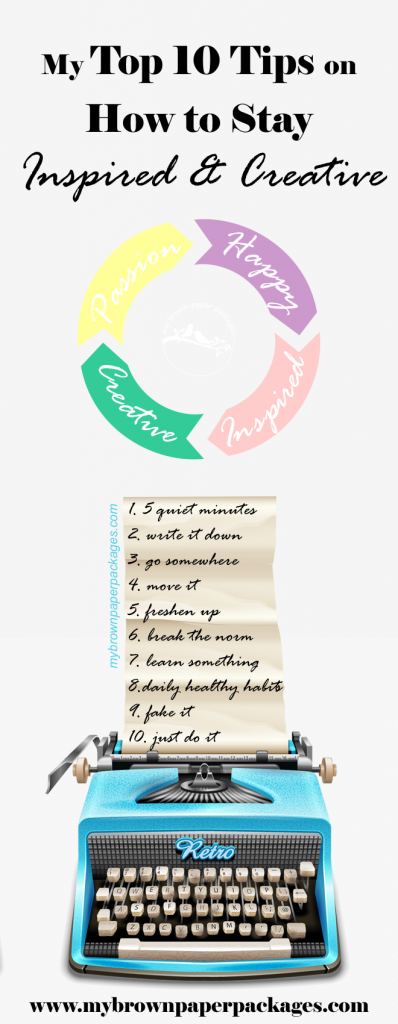 my top 10 tips on how to stay inspired and creative full inforgraphic